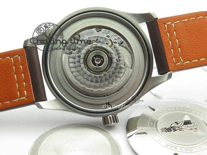 MIROTIME 0223 Mark XVIII Le Petit Prince IW327004 SS Mk Maker Best Edition Blue Dial On Brown Leather Strap A TimelessDesign 7296